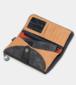 Anekke Contemporary Large Flexible Rfid Wallet Clearance