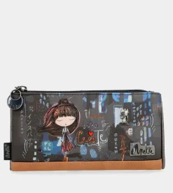Anekke Contemporary Large Flexible Rfid Wallet Clearance