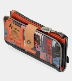 Anekke Contemporary Medium Flexible Rfid Wallet Hot