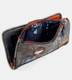 Anekke Contemporary Medium Flexible Rfid Wallet Hot