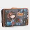 Anekke Contemporary Medium Rfid Wallet Contemporary Flash Sale