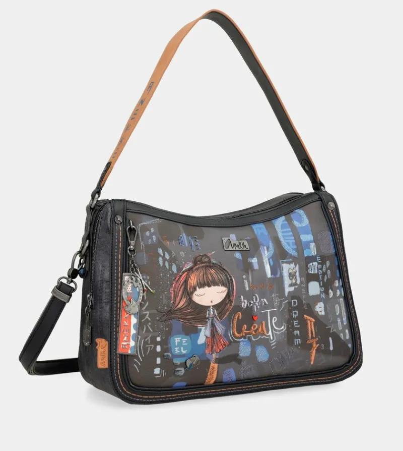 Anekke Contemporary Shoulder Bag With Shoulder Strap Flash Sale