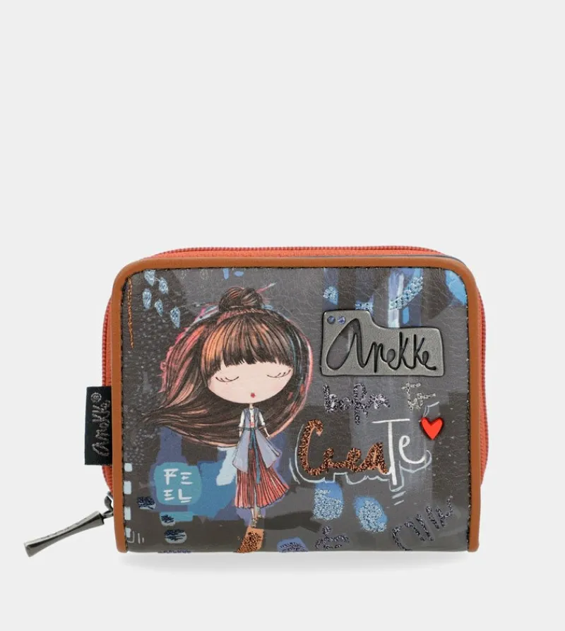 Anekke Contemporary Small Rfid Wallet Discount