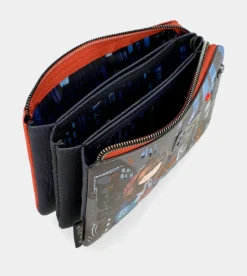 Anekke Contemporary Triple Compartment Wallet Outlet