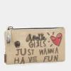 Anekke Energy Beige Large Wallet Fashion