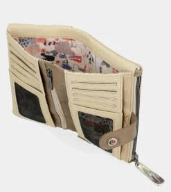 Anekke Energy Beige Large Wallet Fashion