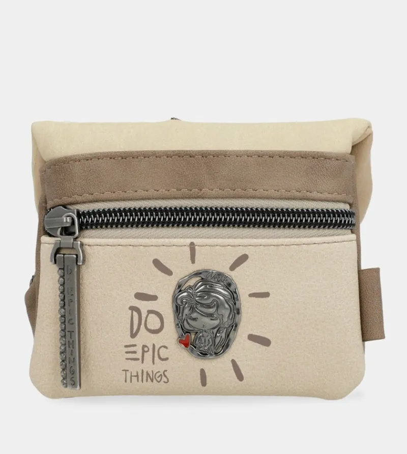 Anekke Energy Beige Wallet With Flap Cheap