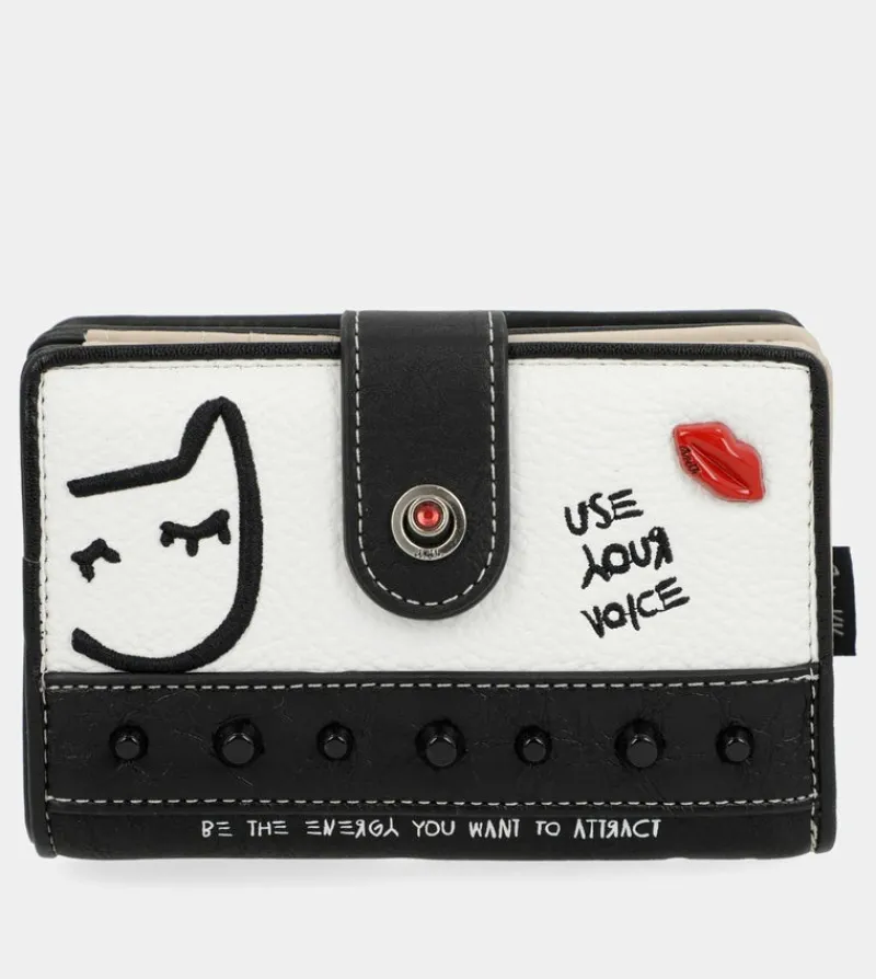 Anekke Energy Flexible White Wallet Best Sale