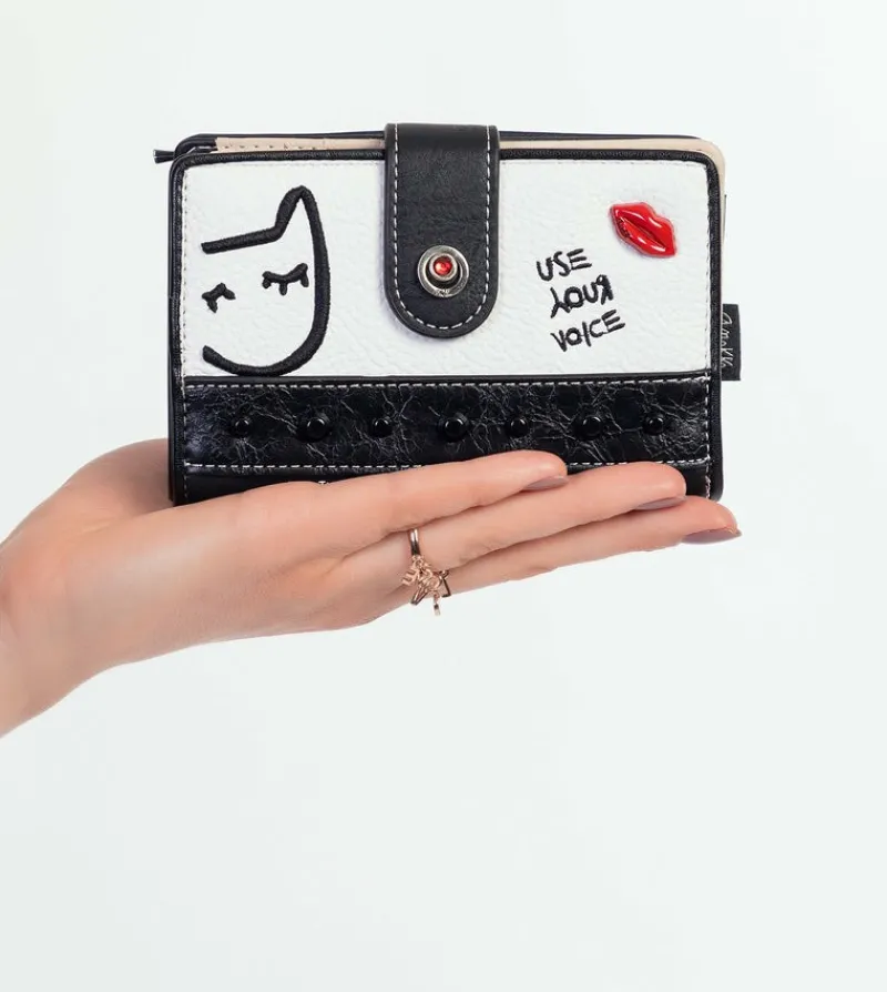 Anekke Energy Flexible White Wallet Best Sale