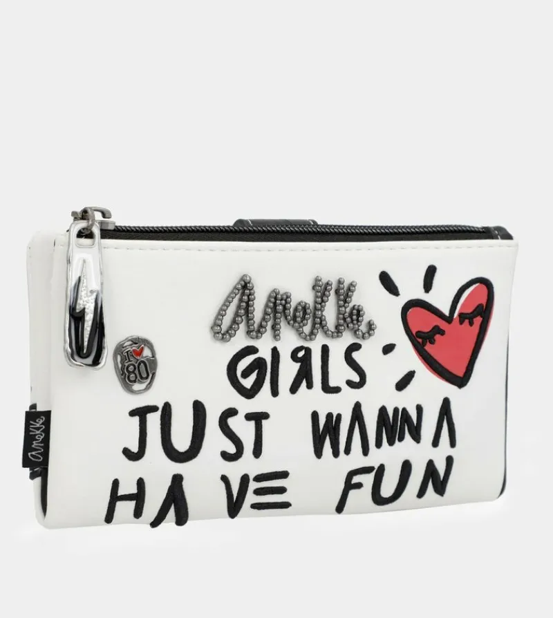 Anekke Energy Large White Wallet Clearance