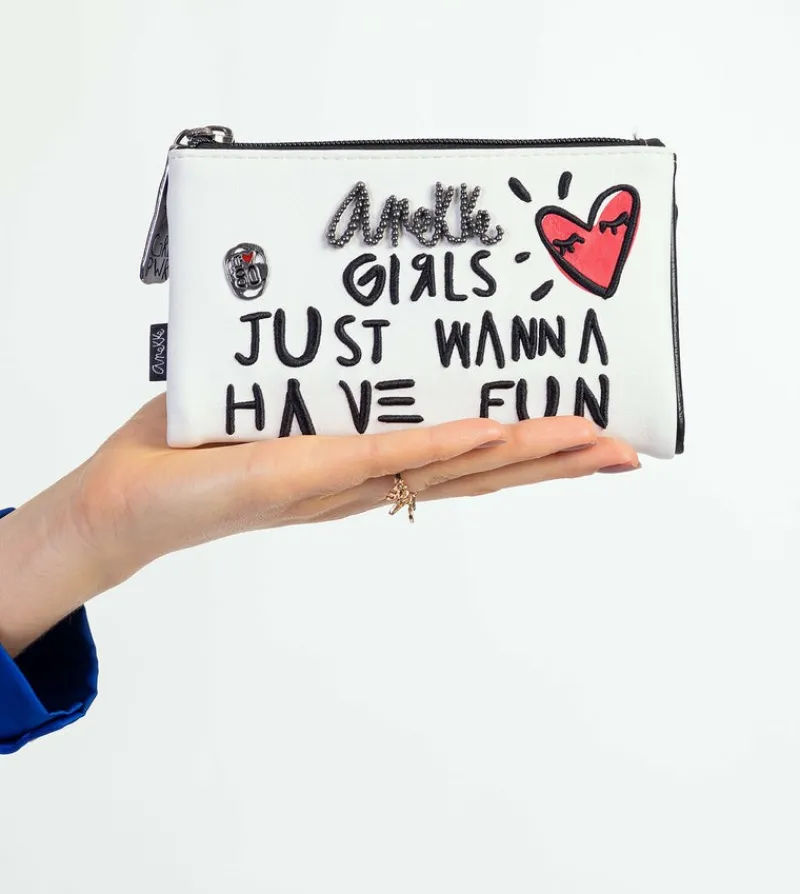 Anekke Energy Large White Wallet Clearance
