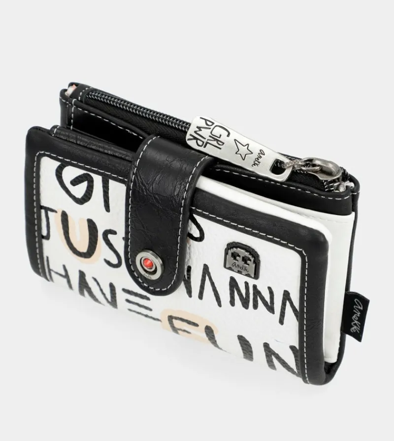 Anekke Energy White Flexible Wallet Online