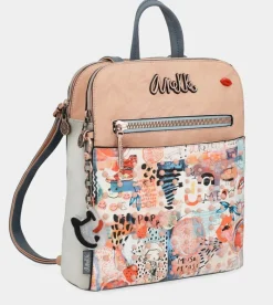 Anekke Fancy Double Compartment Backpack New