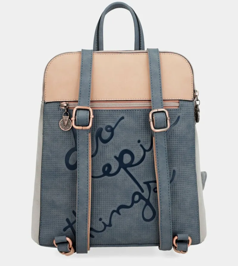 Anekke Fancy Double Compartment Backpack New