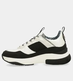 Anekke Fashion Black & White Sneakers Best Sale