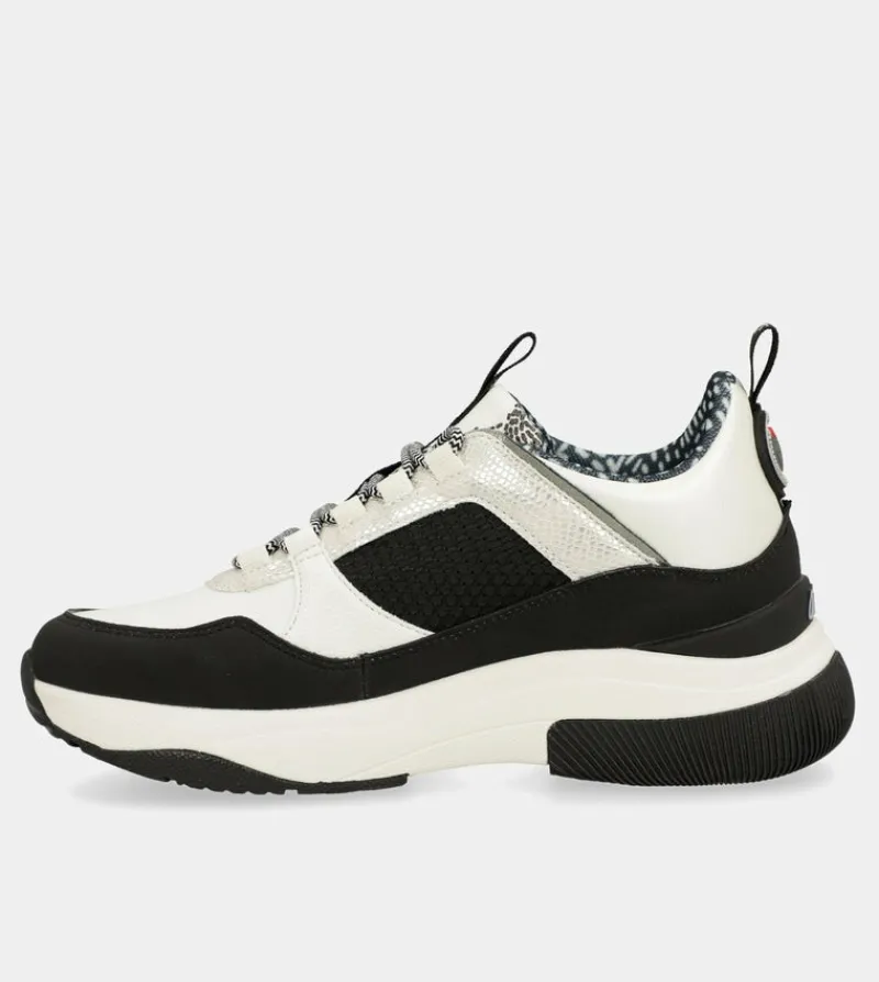 Anekke Fashion Black & White Sneakers Best Sale