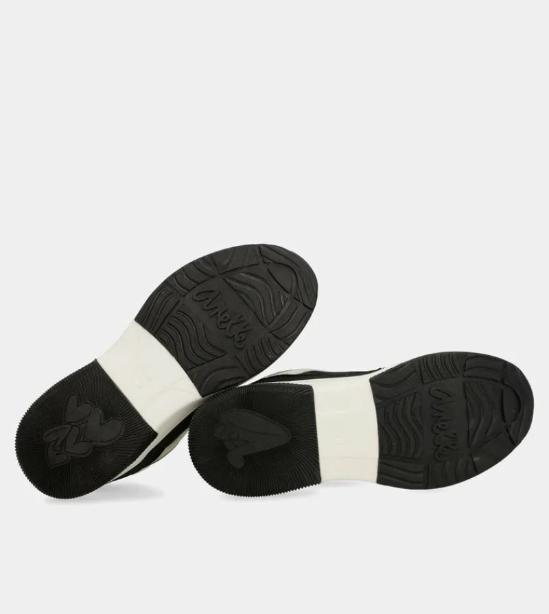 Anekke Fashion Black & White Sneakers Best Sale