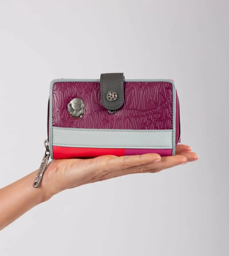 Anekke Fashion Medium Rfid Wallet Best Sale