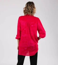 Anekke Fashion Red Shirt Cheap