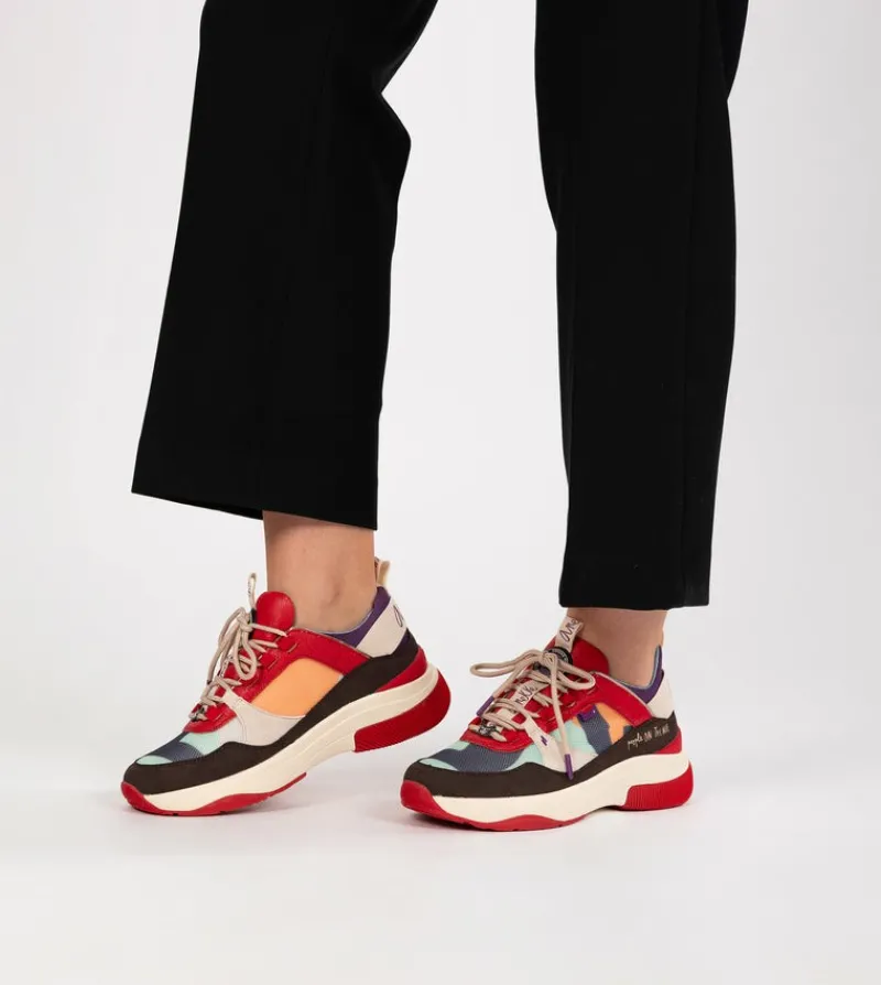 Anekke Fashion Red Sneakers Cheap