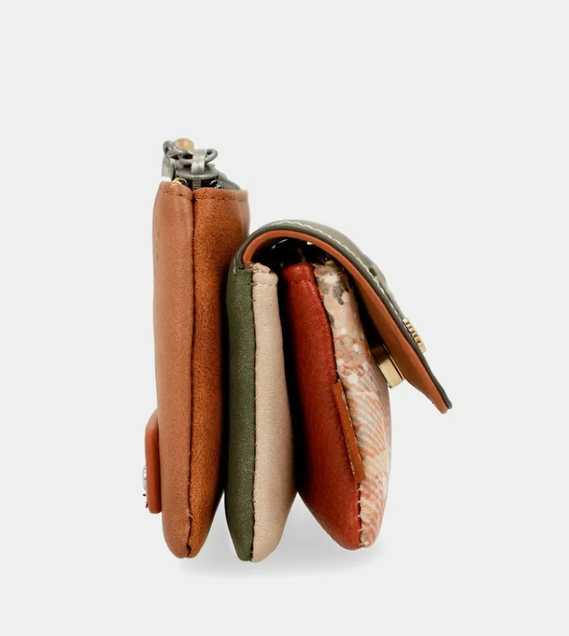Anekke Flowers Coin Purse With Flap Best Sale