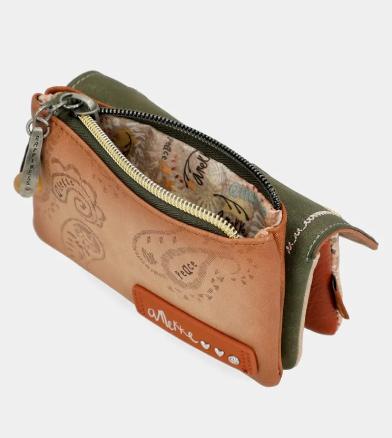 Anekke Flowers Coin Purse With Flap Best Sale