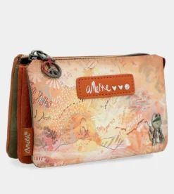 Anekke Flowers 3-Compartment Coin Purse Best