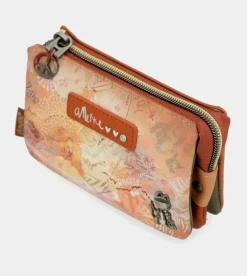 Anekke Flowers 3-Compartment Coin Purse Best