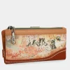 Anekke Flowers Flexible Large Rfid Wallet Discount