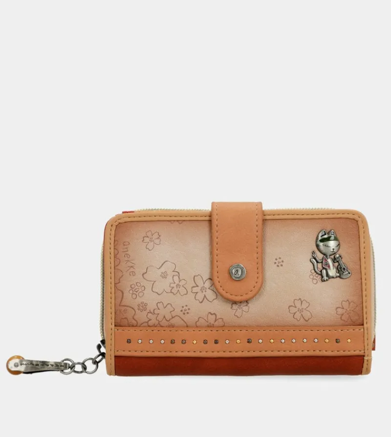 Anekke Flowers Medium Rfid Wallet Best