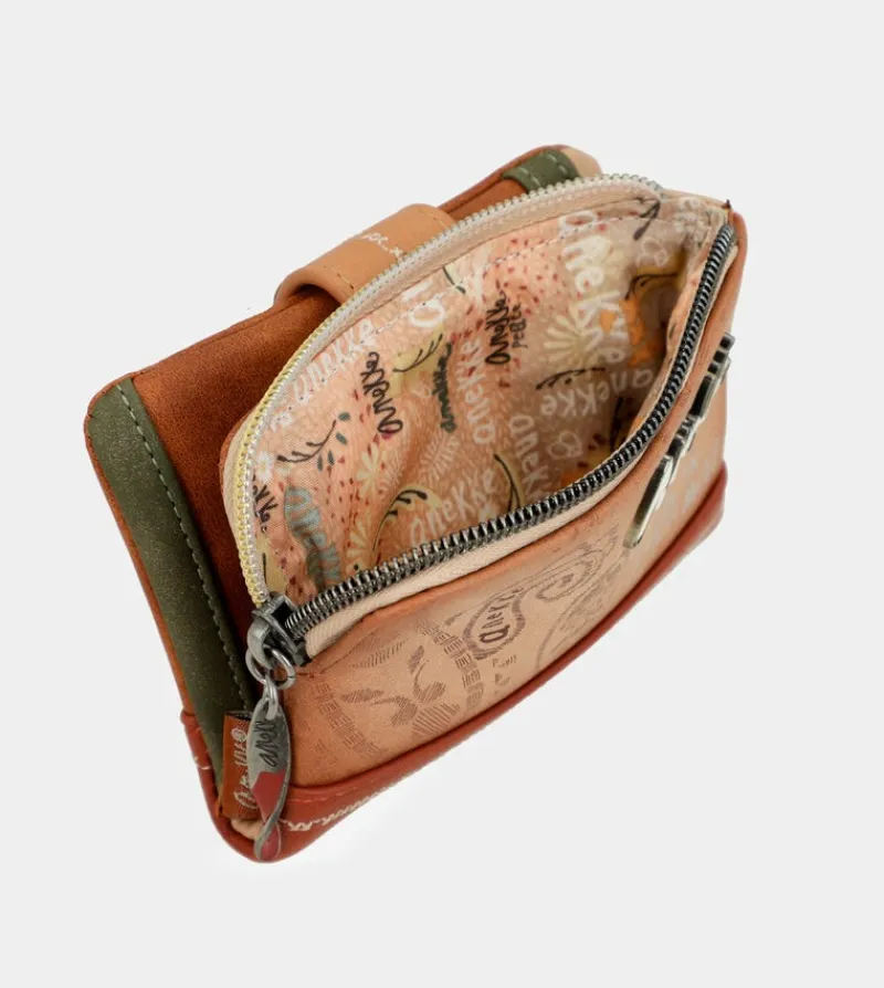 Anekke Flowers Small Rfid Wallet Store