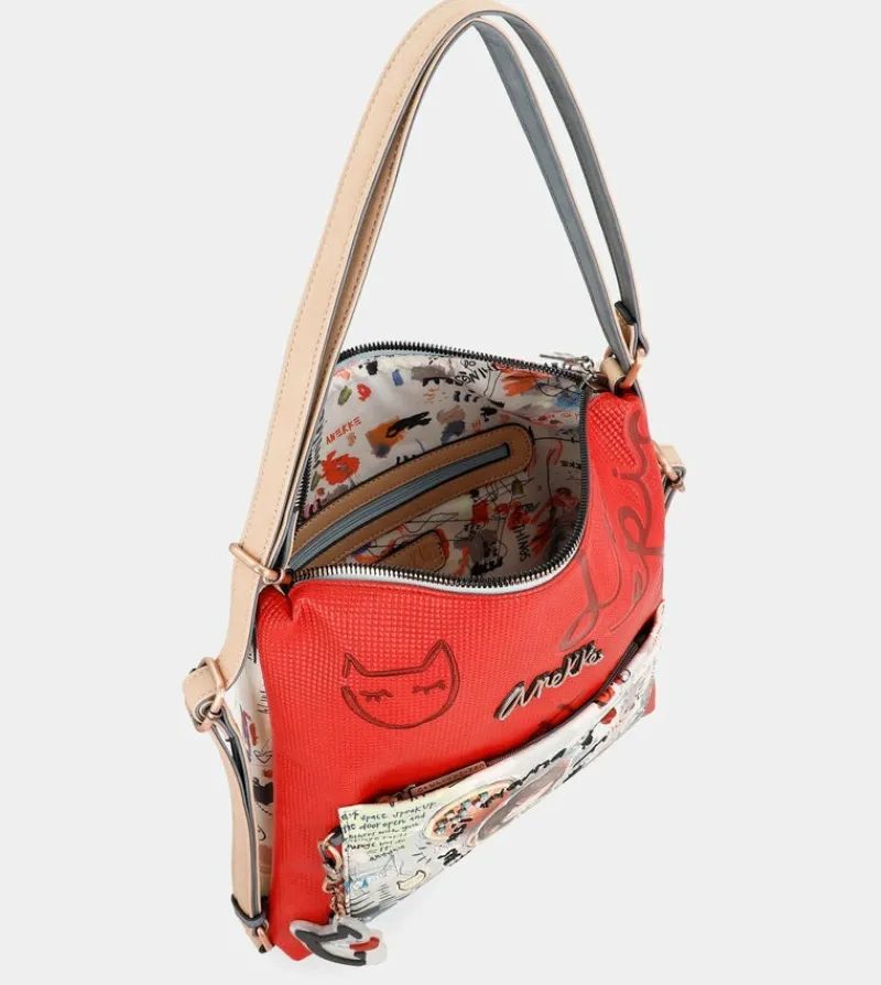 Anekke Fun & Music Convertible Fun & Music Shoulder Bag To Backpack Online