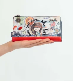 Anekke Fun & Music Large Flexible Wallet Outlet
