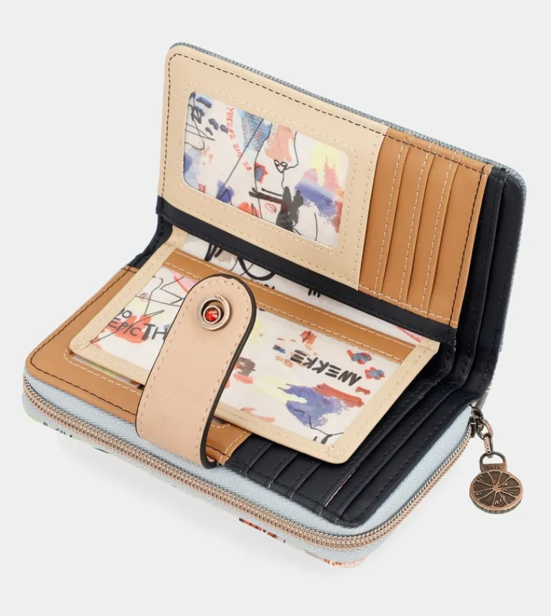 Anekke Fun & Music Large Printed Wallet Online