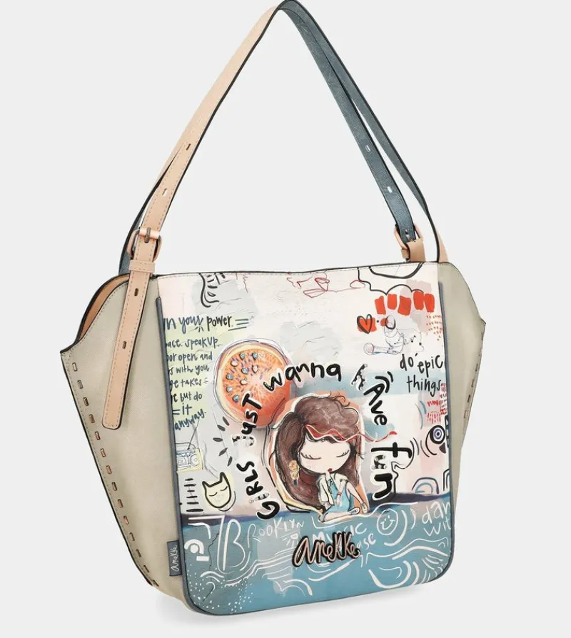 Anekke Fun & Music Oval Shopper Bag Discount