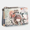 Anekke Fun & Music Triple Compartment Coin Purse Outlet