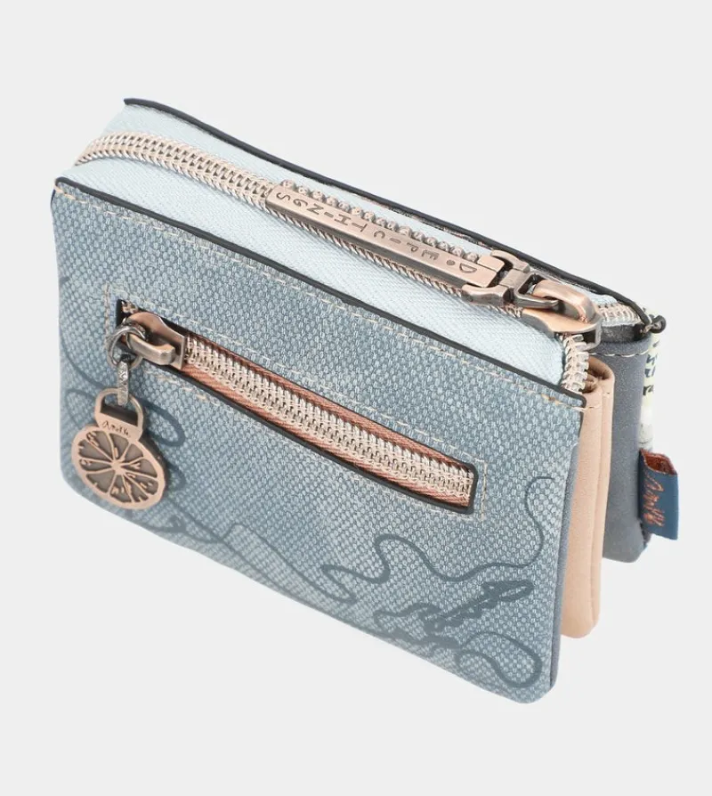 Anekke Fun & Music Triple Compartment Coin Purse Outlet