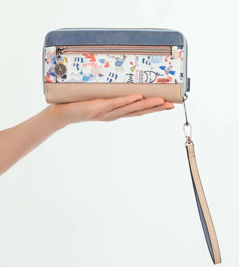 Anekke Fun & Music Zippered Wallet Fashion