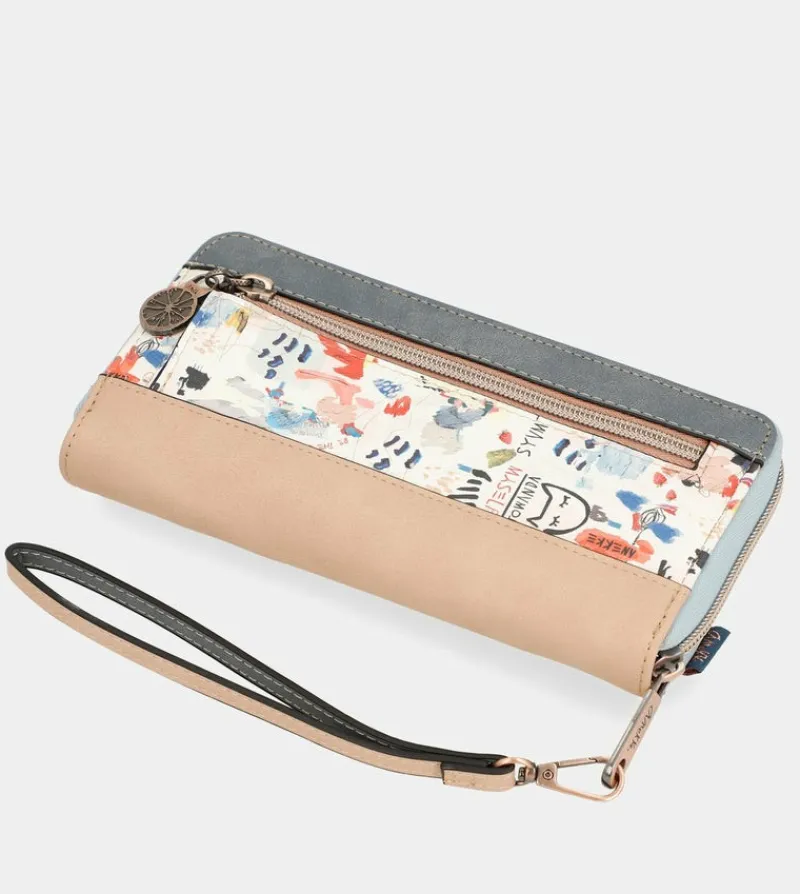 Anekke Fun & Music Zippered Wallet Fashion