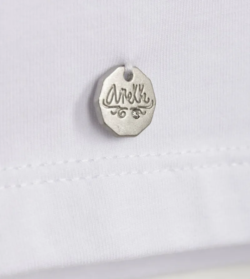 Anekke Glitter White T-Shirt Hot