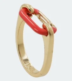 Anekke Gold Carabiner Ring Cheap