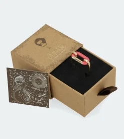 Anekke Gold Carabiner Ring Cheap