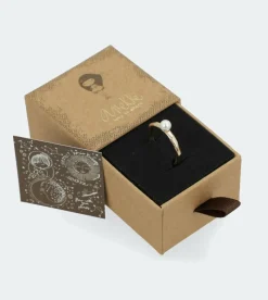 Anekke Golden Ring With Fehu Pearl Sale