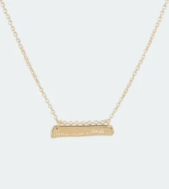 Anekke Golden Rune Pendant Fashion