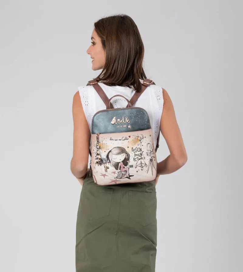 Anekke Hollywood Backpack For Leisure Use Discount