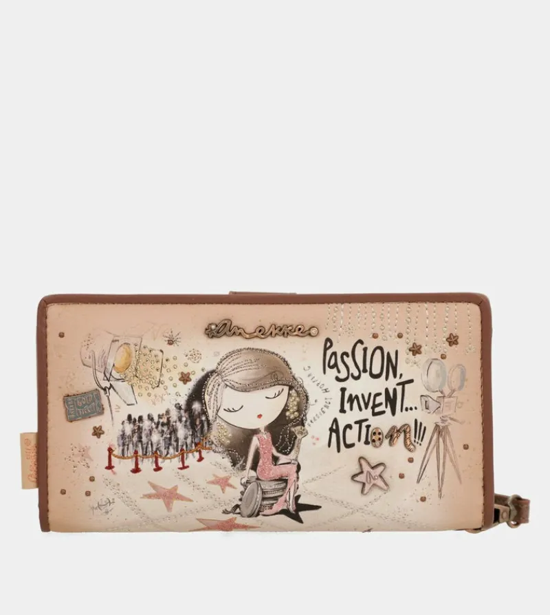 Anekke Hollywood Large Rfid Wallet Outlet