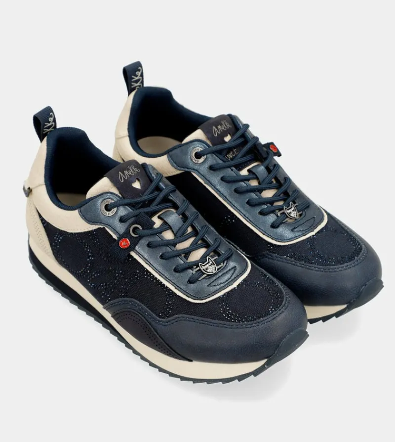 Anekke Hollywood Navy Blue Sneakers New
