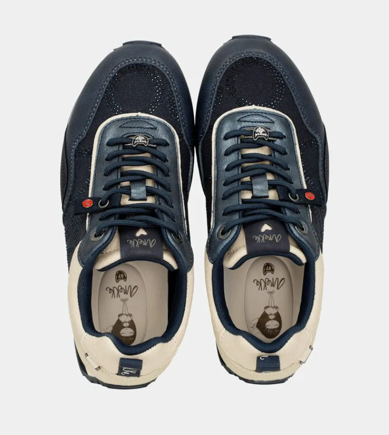 Anekke Hollywood Navy Blue Sneakers New