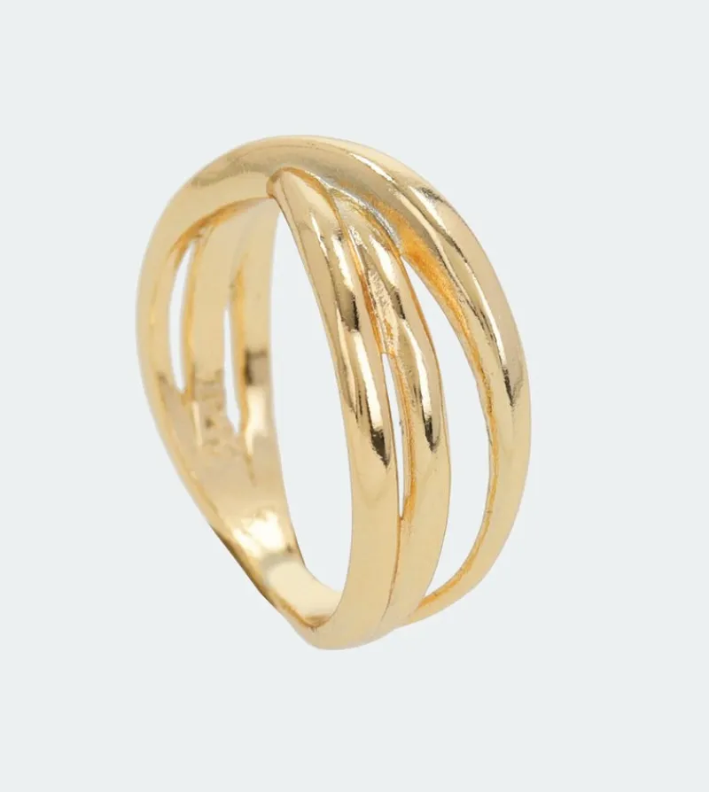 Anekke Jera Triple Golden Ring Discount