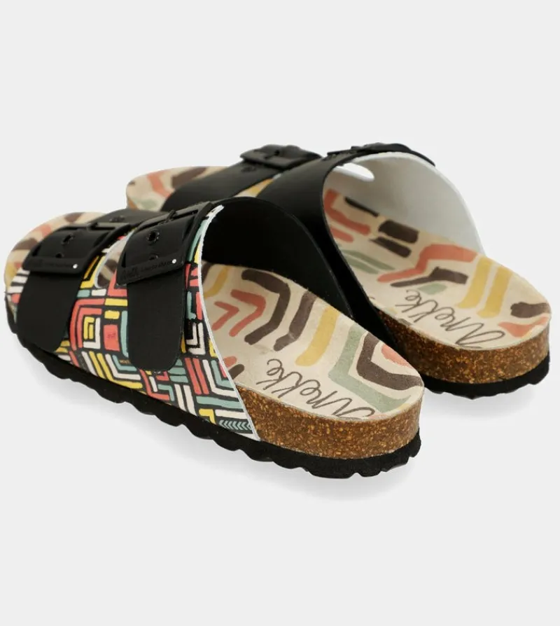 Anekke Kene Black Women'S Bio Sandals Online